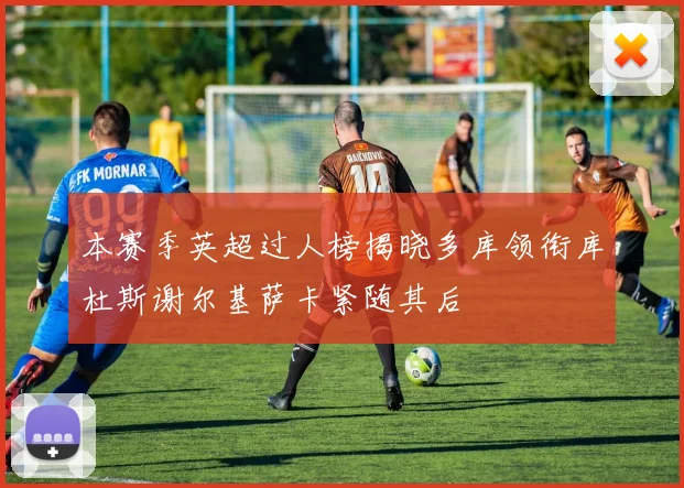 本赛季英超过人榜揭晓多库领衔库杜斯谢尔基萨卡紧随其后